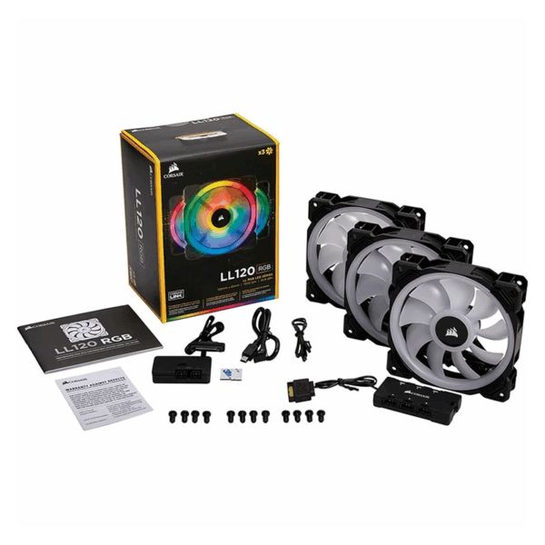 Corsair LL120 RGB LED-3- pack-120mm-1