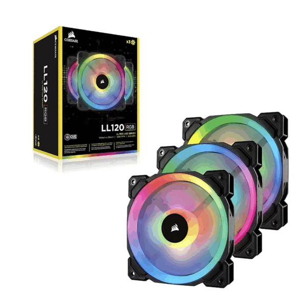 Corsair LL120 RGB LED-3- pack-120mm-2